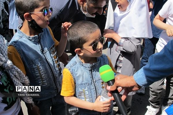 همایش نسل ظهور دربوستان نورالشهدا شهرستان پردیس