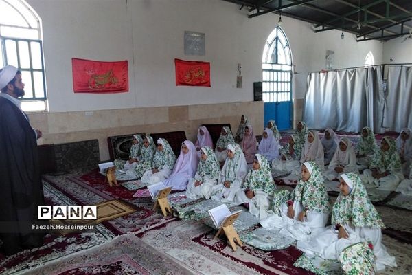 اردوی معنوی و مراسم جشن تکلیف دانش‌آموزان بهارستان‌دو
