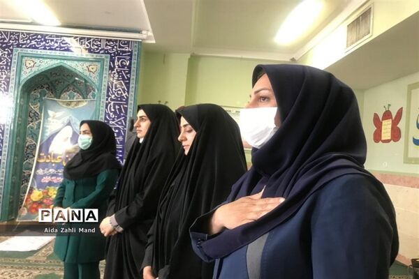 مراسم جشن تکلیف دانش‌آموزان دختر مدرسه توفیق