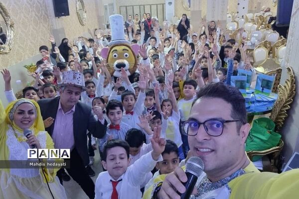 برگزاری جشن الفبا در مدارس رودهن