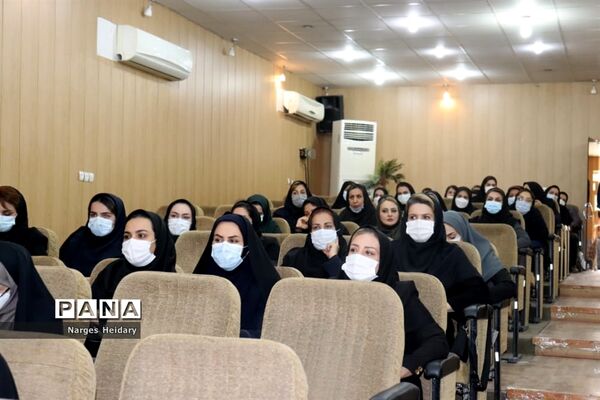 مراسم تکریم و معارفه سرپرست شبکه بهداشت و درمان شهرستان امیدیه