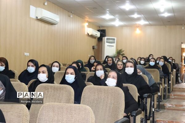 مراسم تکریم و معارفه سرپرست شبکه بهداشت و درمان شهرستان امیدیه