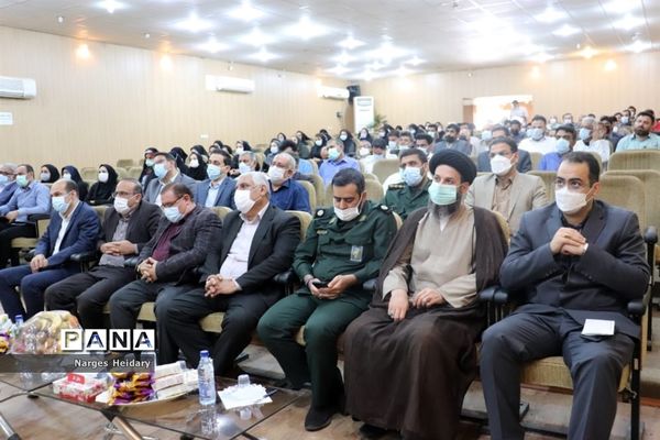 مراسم تکریم و معارفه سرپرست شبکه بهداشت و درمان شهرستان امیدیه