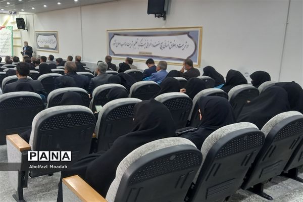 آیین تکریم و معارفه مدیر آموزش و پرورش خلیل‌آباد