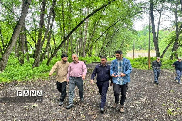بازدید مدیرکل آموزش و پرورش استان فارس از پارک جنگلی فین