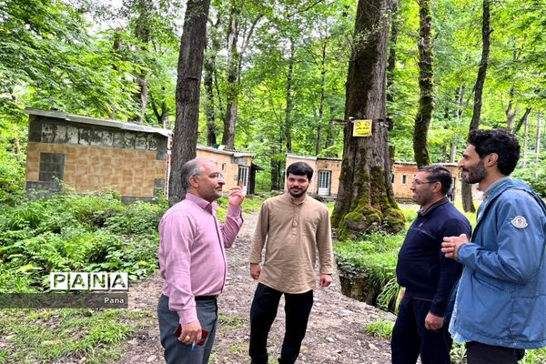 بازدید مدیرکل آموزش و پرورش استان فارس از پارک جنگلی فین