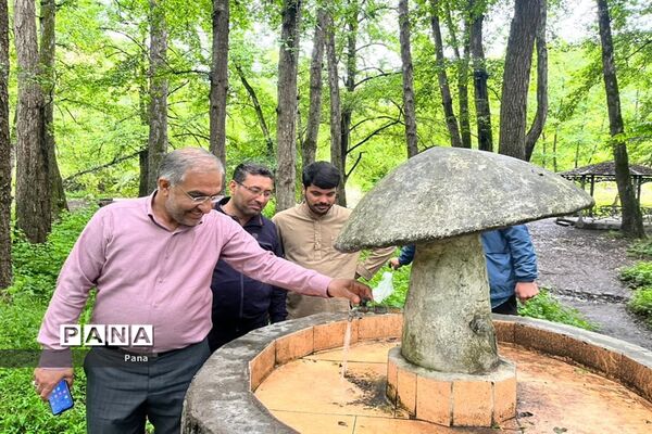بازدید مدیرکل آموزش و پرورش استان فارس از پارک جنگلی فین