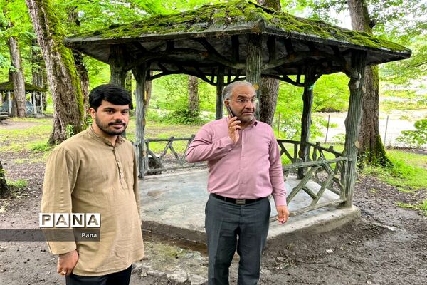 بازدید مدیرکل آموزش و پرورش استان فارس از پارک جنگلی فین