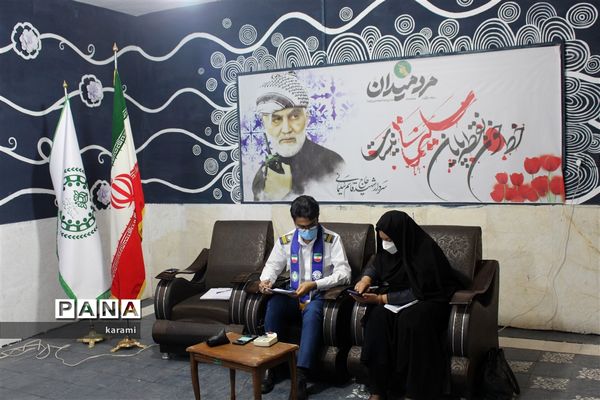 بازدید از روند اجرای مناظره ‌دانش‌آموزی