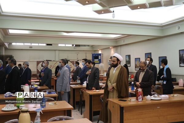 ‌مراسم تکریم و معارفه مدیر سازمان دانش‌آموزی استان خراسان‌رضوی