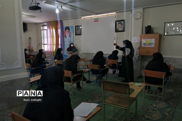 روند برگزاری امتحانات نهایی  خرداد ماه در مدارس شیراز