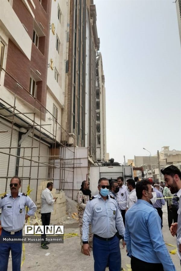 ریزش ساختمان متروپل در آبادان