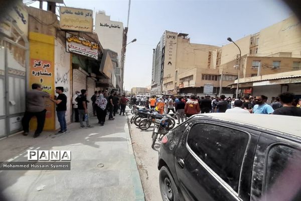 ریزش ساختمان متروپل در آبادان