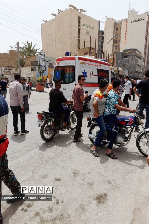 ریزش ساختمان متروپل در آبادان