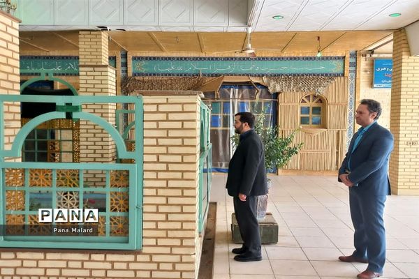 آیین میثاق کارکنان اداری آموزش و پرورش با شهدای ملارد