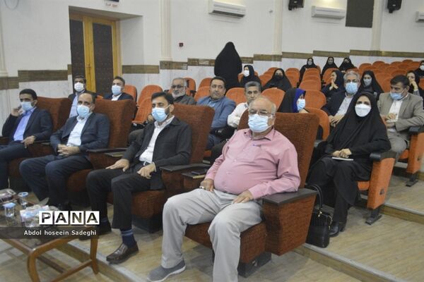 آیین تکریم و معارفه مدیر آموزش و پرورش شهرستان بوشهر