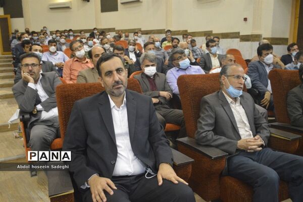 آیین تکریم و معارفه مدیر آموزش و پرورش شهرستان بوشهر