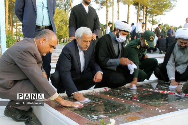 مراسم سالروز فتح خرمشهر و یادواره ۲۳ شهید کاشمر در عملیات بیت‌المقدس