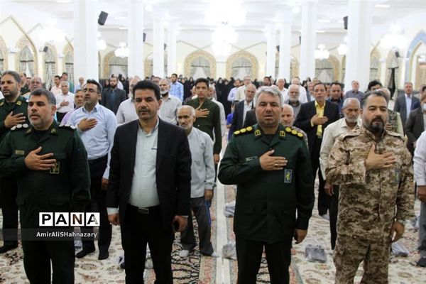 مراسم سالروز فتح خرمشهر و یادواره ۲۳ شهید کاشمر در عملیات بیت‌المقدس