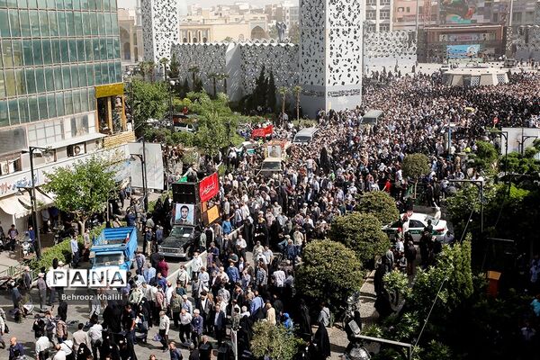 تشییع پیکر شهید صیاد خدایی