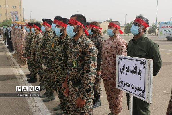 صبحگاه مشترک نیروهای مسلح قم در  سوم خرداد-2