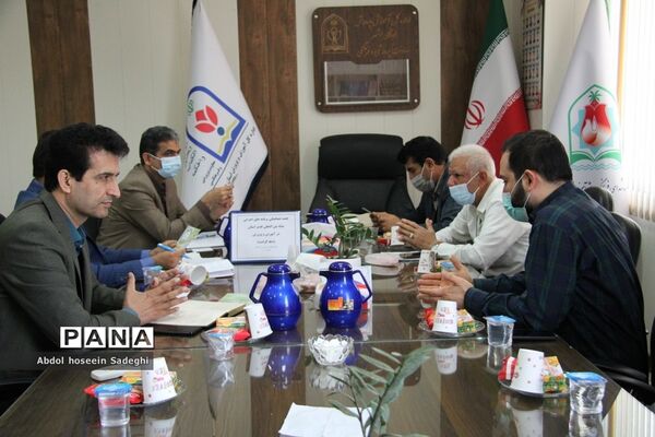 جلسه هماهنگی برنامه های اجرایی بنیاد بین المللی غدیر استان بوشهر