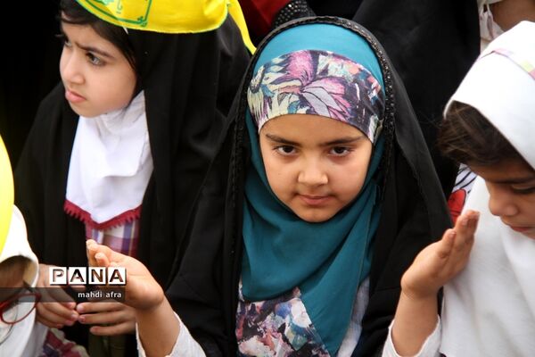 اجتماع چند هزار نفری سرود سلام فرمانده شهرستان بهبهان
