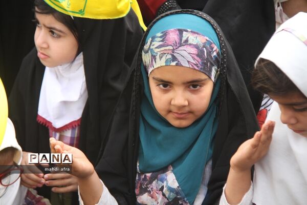 اجتماع چند هزار نفری سرود سلام فرمانده شهرستان بهبهان