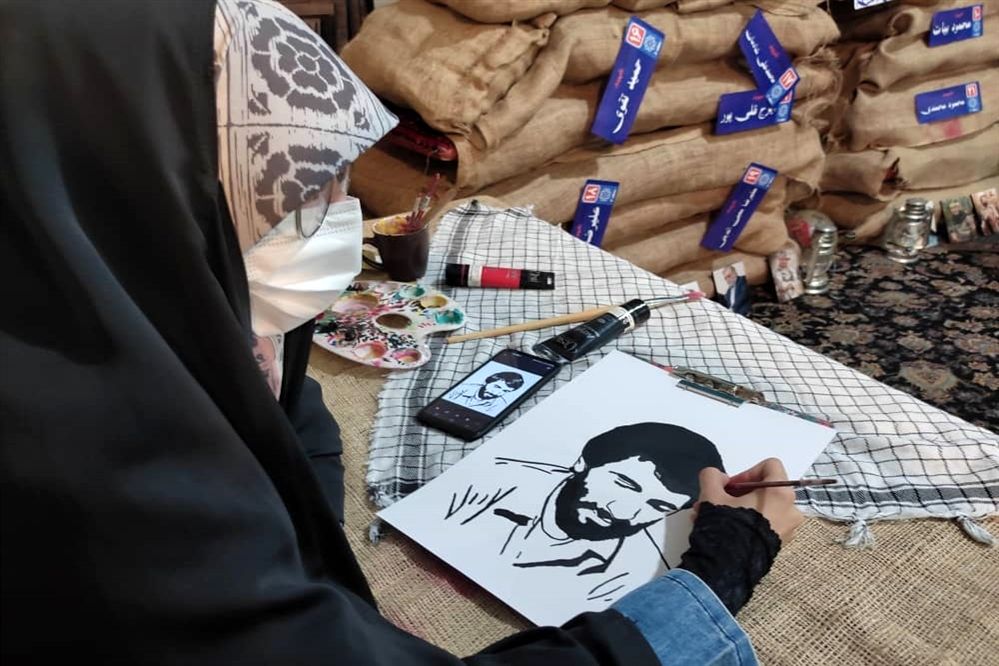 یادواره آزادسازی خرمشهر و اجرای سرود سلام فرمانده در مسجد المهدی