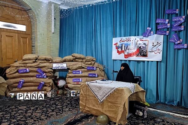 یادواره آزادسازی خرمشهر و اجرای سرود سلام فرمانده در مسجد المهدی