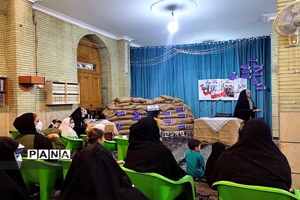 یادواره آزادسازی خرمشهر و اجرای سرود سلام فرمانده در مسجد المهدی