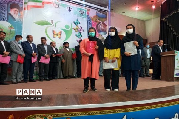 تجلیل از برگزیدگان جشنواره نوجوان سالم در کهگیلویه و بویراحمد