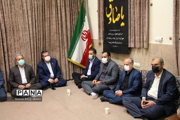 برگزاری مراسم شهادت امام جعفر صادق در دفتر امام جمعه رودهن