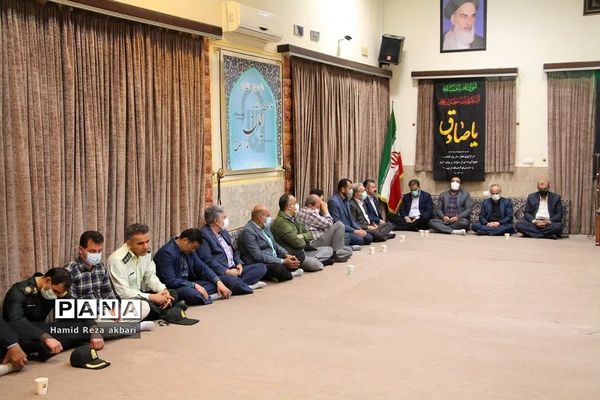 برگزاری مراسم شهادت امام جعفر صادق در دفتر امام جمعه رودهن