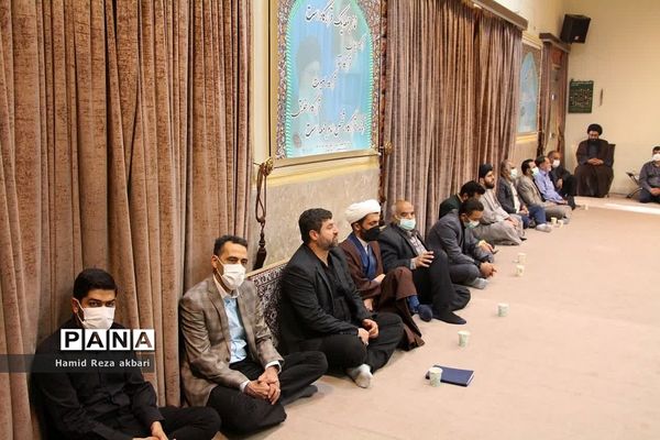 برگزاری مراسم شهادت امام جعفر صادق در دفتر امام جمعه رودهن