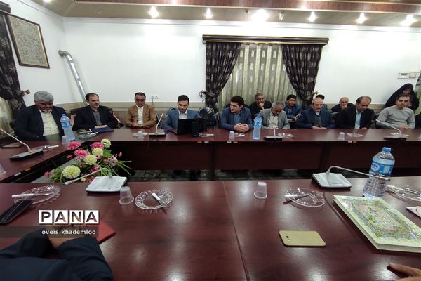 آیین معارفه مدیرآموزش و پرورش شهرستان گلوگاه