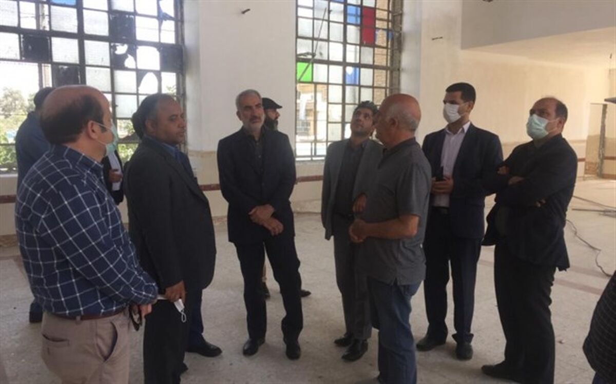 بازدید وزیر آموزش و پرورش از پروژه مقاوم‌سازی «دبیرستان ماندگار شهید مدرس»