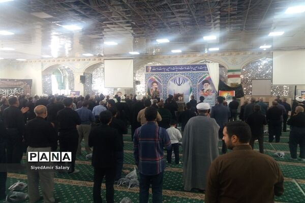 مراسم عزاداری شهادت امام جعفر صادق (ع) در کاشمر