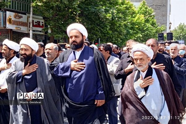 مراسم عزاداری شهادت امام جعفر صادق (ع) در کاشمر