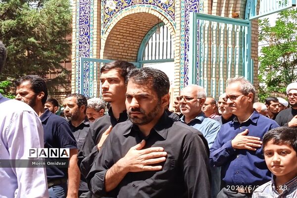 مراسم عزاداری شهادت امام جعفر صادق (ع) در کاشمر