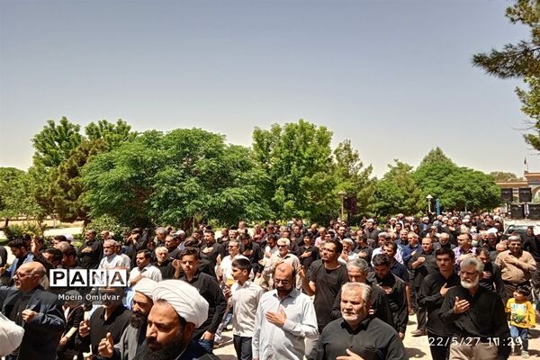 مراسم عزاداری شهادت امام جعفر صادق (ع) در کاشمر