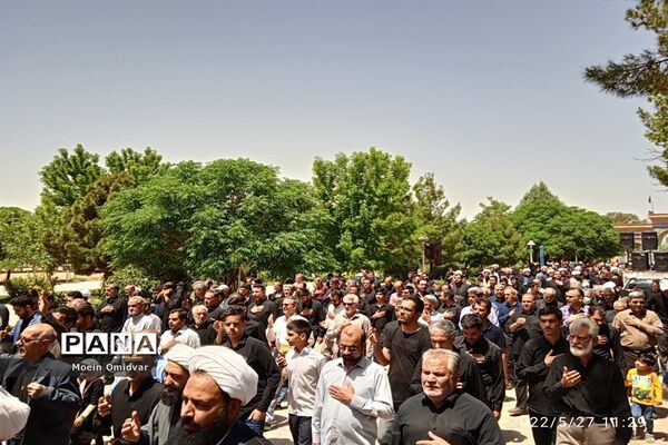مراسم عزاداری شهادت امام جعفر صادق (ع) در کاشمر