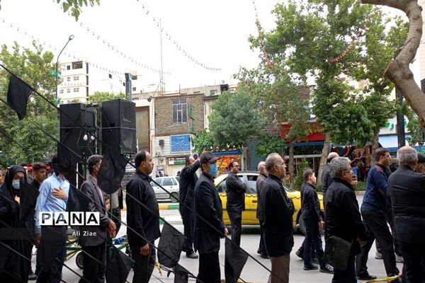 مراسم عزاداری ظهر شهادت امام جعفر صادق (ع) در مشهد