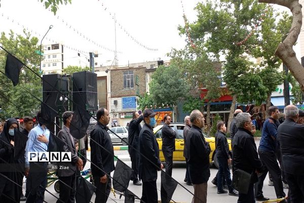 مراسم عزاداری ظهر شهادت امام جعفر صادق (ع) در مشهد