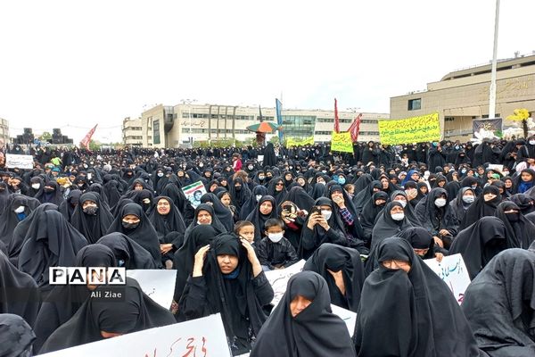 مراسم عزاداری ظهر شهادت امام جعفر صادق (ع) در مشهد