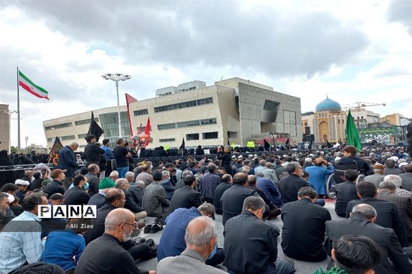 مراسم عزاداری ظهر شهادت امام جعفر صادق (ع) در مشهد