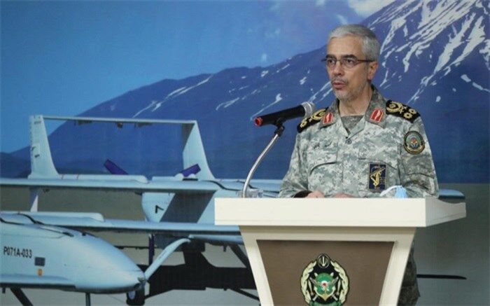 سرلشکر باقری: هیچ وقت تهدید را کوچک نمی‌گیریم