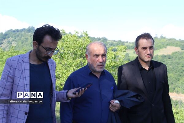 بازدید استاندار مازندران از روستای مصیب محله شهرستان گلوگاه