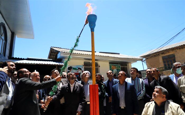 ساکنان ۱۰‌ روستای بخش هزارجریب شهرستان گلوگاه از نعمت گاز بهره‌مند شدند