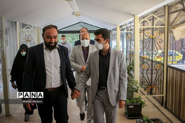 بازدید سخنگو و معاون تربیت‌بدنی و سلامت وزارت آموزش و پرورش از خبرگزاری پانا